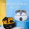 tws in ear stereo gaming earbuds with display & bluetooth